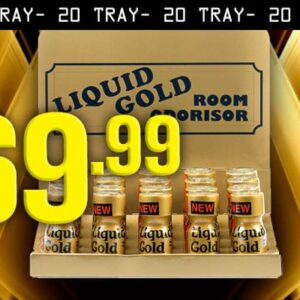 Liquid Gold Room Odourisers 20 x 10ml – Pack of 20 Liquid Gold Poppers Prowler Poppers