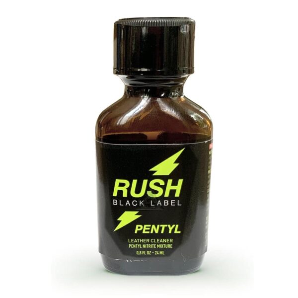 Rush black label pentyl poppers 24ml pentyl prowler poppers